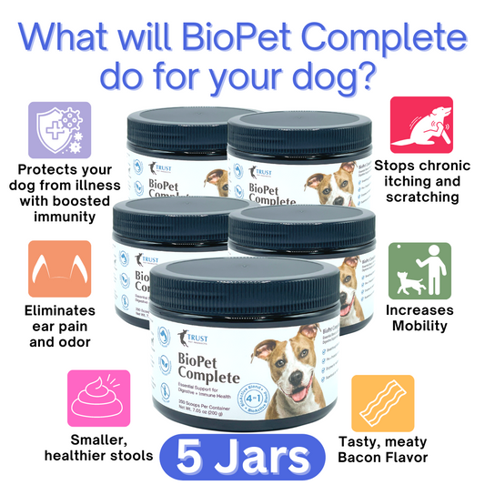 BioPet Complete Powder - 5 Jars